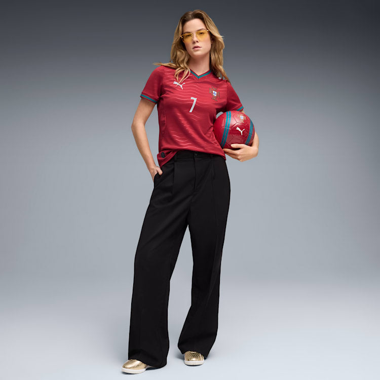 Puma Portugal 26 Cristiano Ronaldo Women Replica Home Jersey product image 3, provided for visual reference and product
