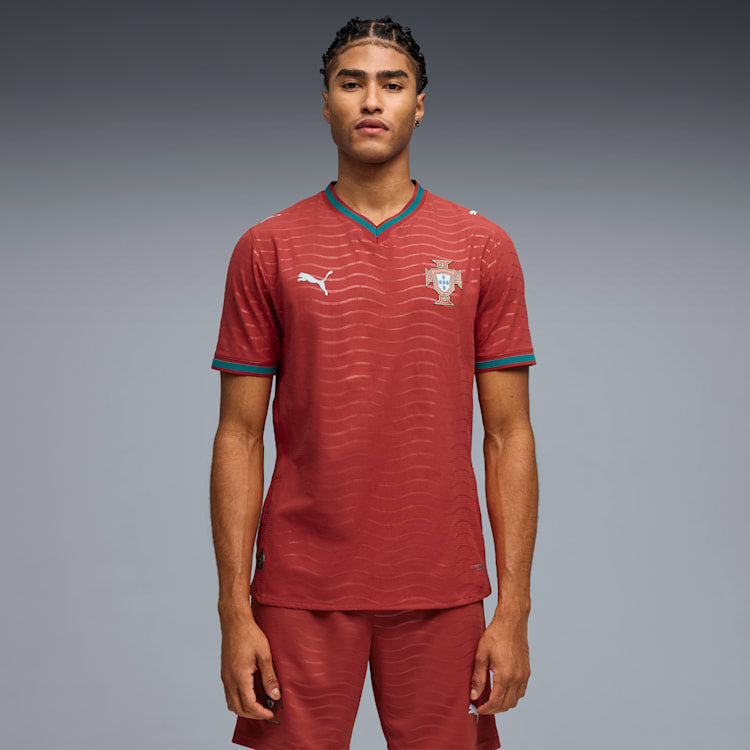 Puma Portugal 26 Men Authentic Home Jersey product image 1, provided for visual reference and product detail review