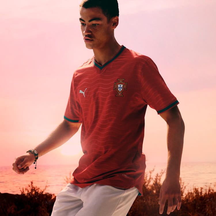 Puma Portugal 26 Men Authentic Home Jersey product image 6, provided for visual reference and product detail review