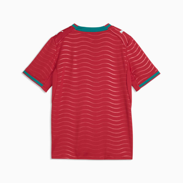 Puma Portugal 26 Kids' Home Stadium Jersey product image 4, provided for visual reference and product detail review