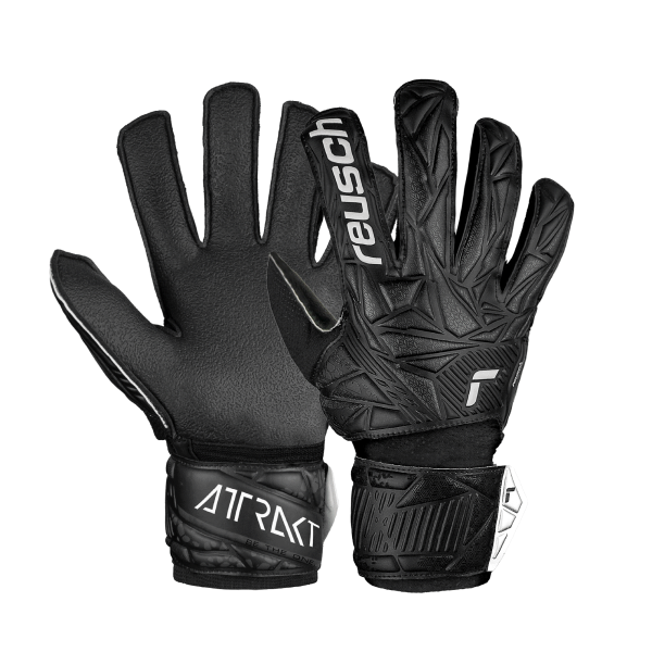 Reusch Attrakt Resist Junior Goalkeeper Glove product image 1, provided for visual reference and product detail review