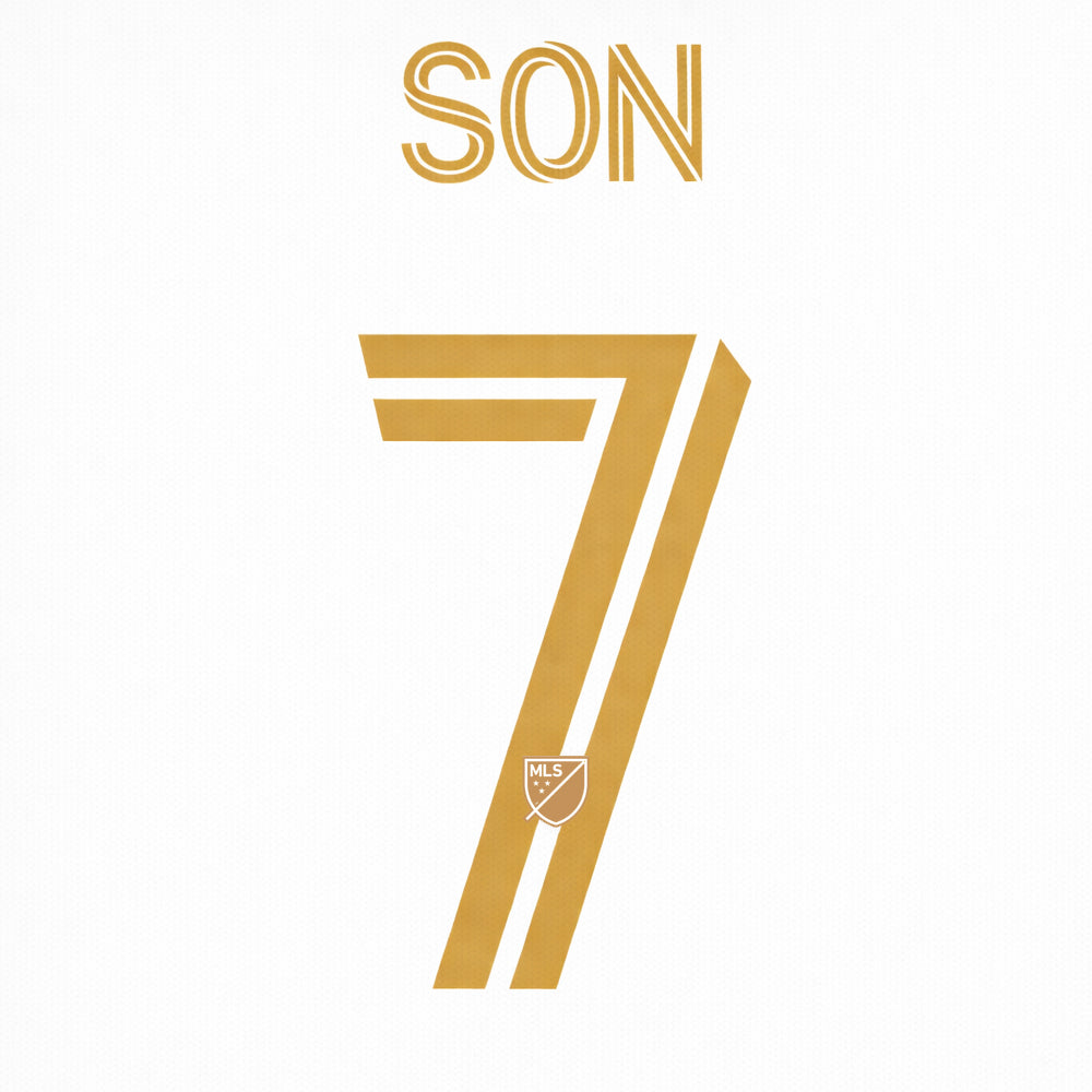 Son Heung-min #7 LAFC Player Printing Away product image 1, provided for visual reference and product detail review
