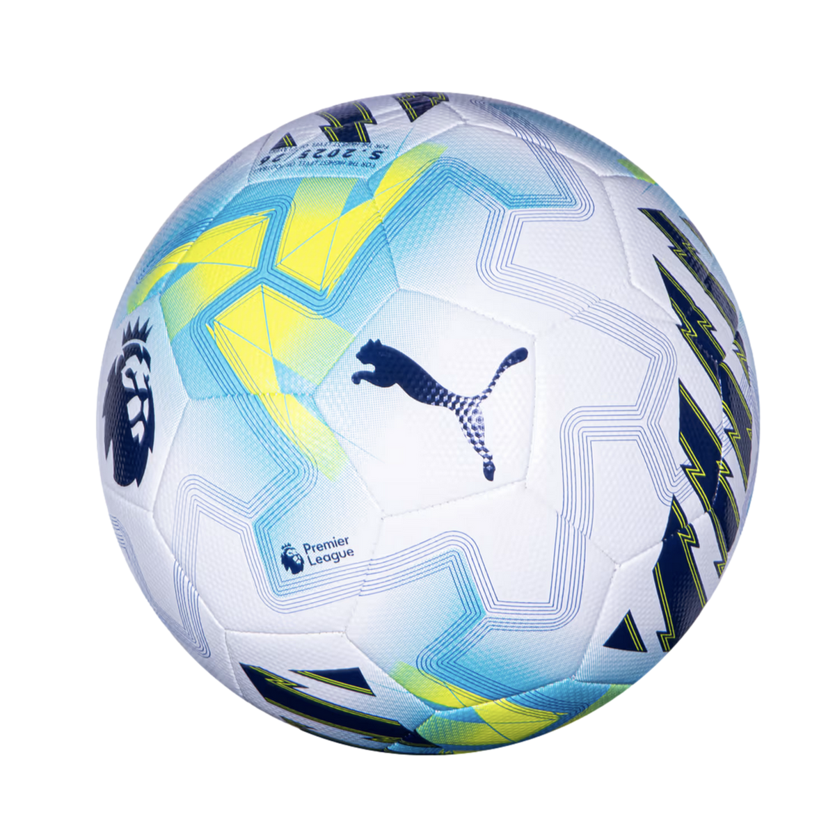 Puma Orbita Cup Premier League Lights Soccer Ball product image 1, provided for visual reference and product detail review
