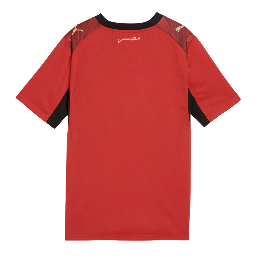 Puma Egypt 26 Kids' Home Stadium Jersey product image 2, provided for visual reference and product detail review