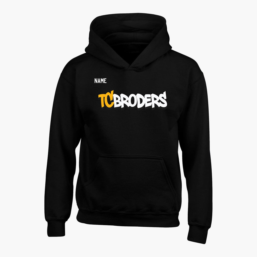 TC Broders Team Hoodie Black product image 1, provided for visual reference and product detail review