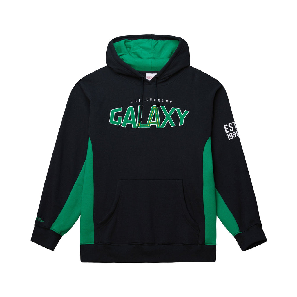 Mitchell and Ness LA Galaxy Vintage Hoody product image 1, provided for visual reference and product detail review