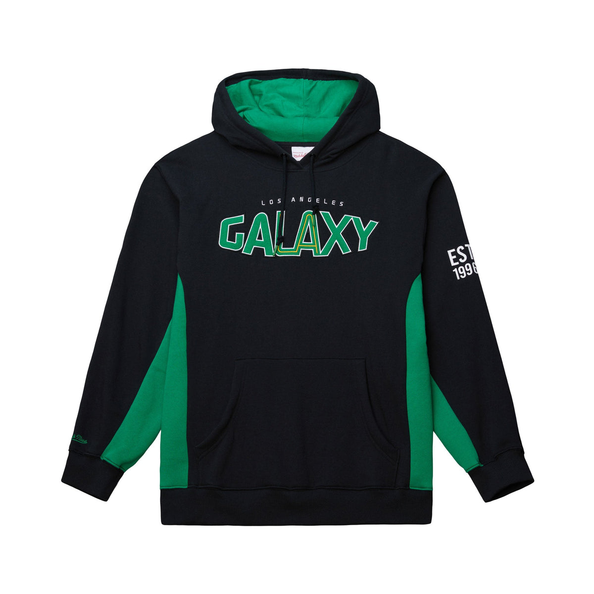 Mitchell and Ness LA Galaxy Vintage Hoody product image 1, provided for visual reference and product detail review