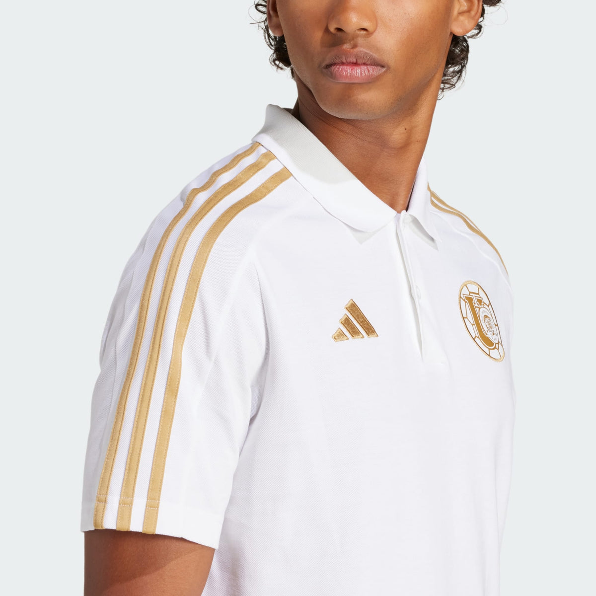adidas Tigres TUANL DNA POLO product image 7, provided for visual reference and product detail review