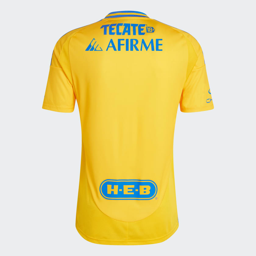 adidas Tigres UANL Men Home Jersey 24/25 product image 5, provided for visual reference and product detail review