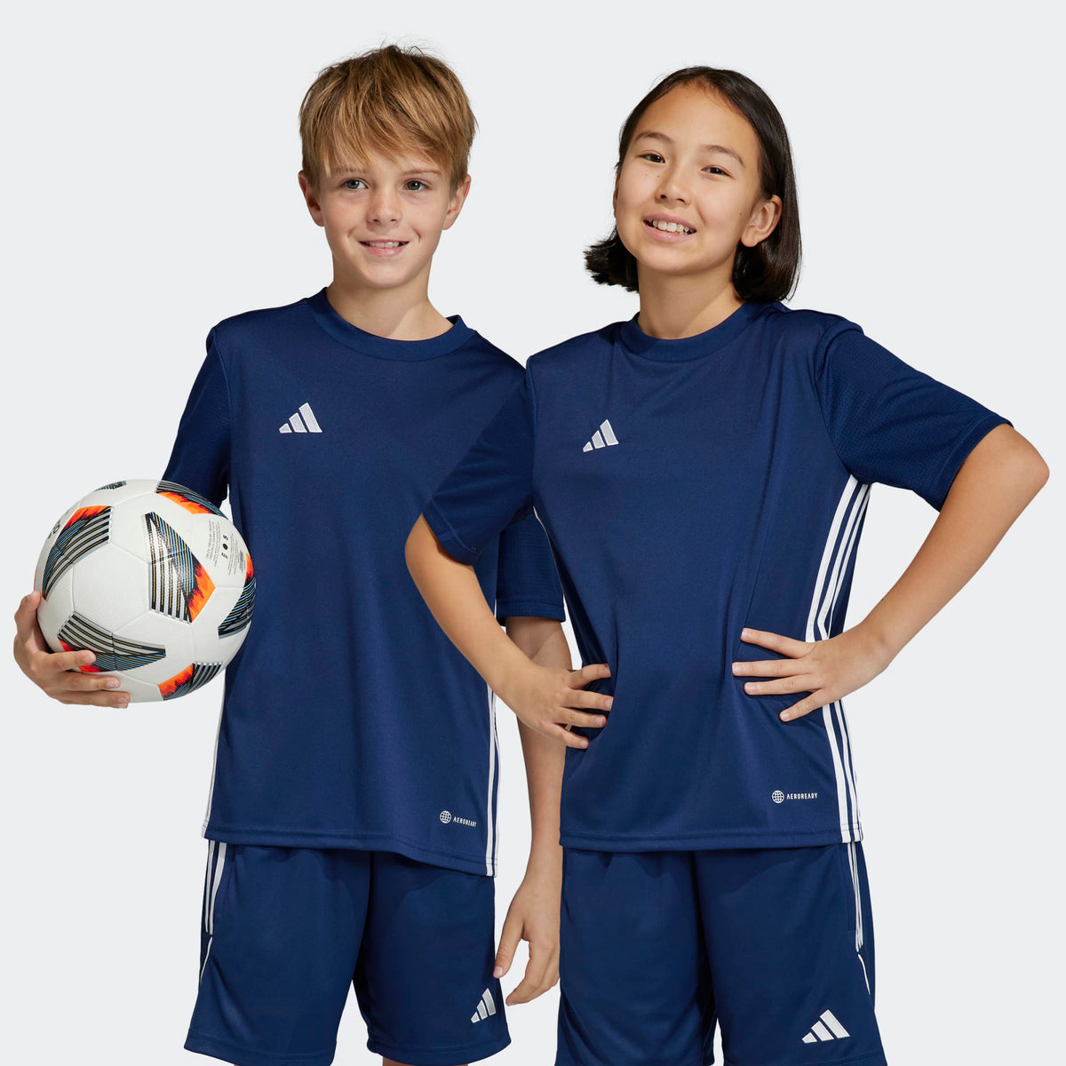 adidas Tabela 23 Youth Soccer Jersey product image 1, provided for visual reference and product detail review