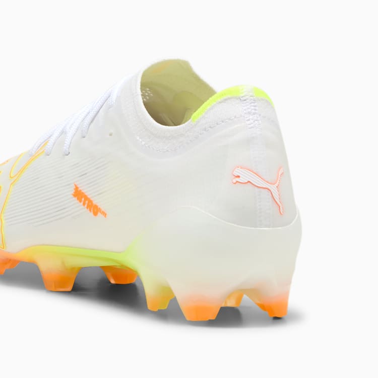 PUMA ULTRA NITRO™ 7 ULTIMATE WHITE Firm Ground Soccer Cleats product image 3, provided for visual reference and product