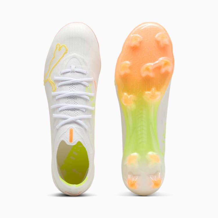 PUMA ULTRA NITRO™ 7 ULTIMATE WHITE Firm Ground Soccer Cleats product image 4, provided for visual reference and product