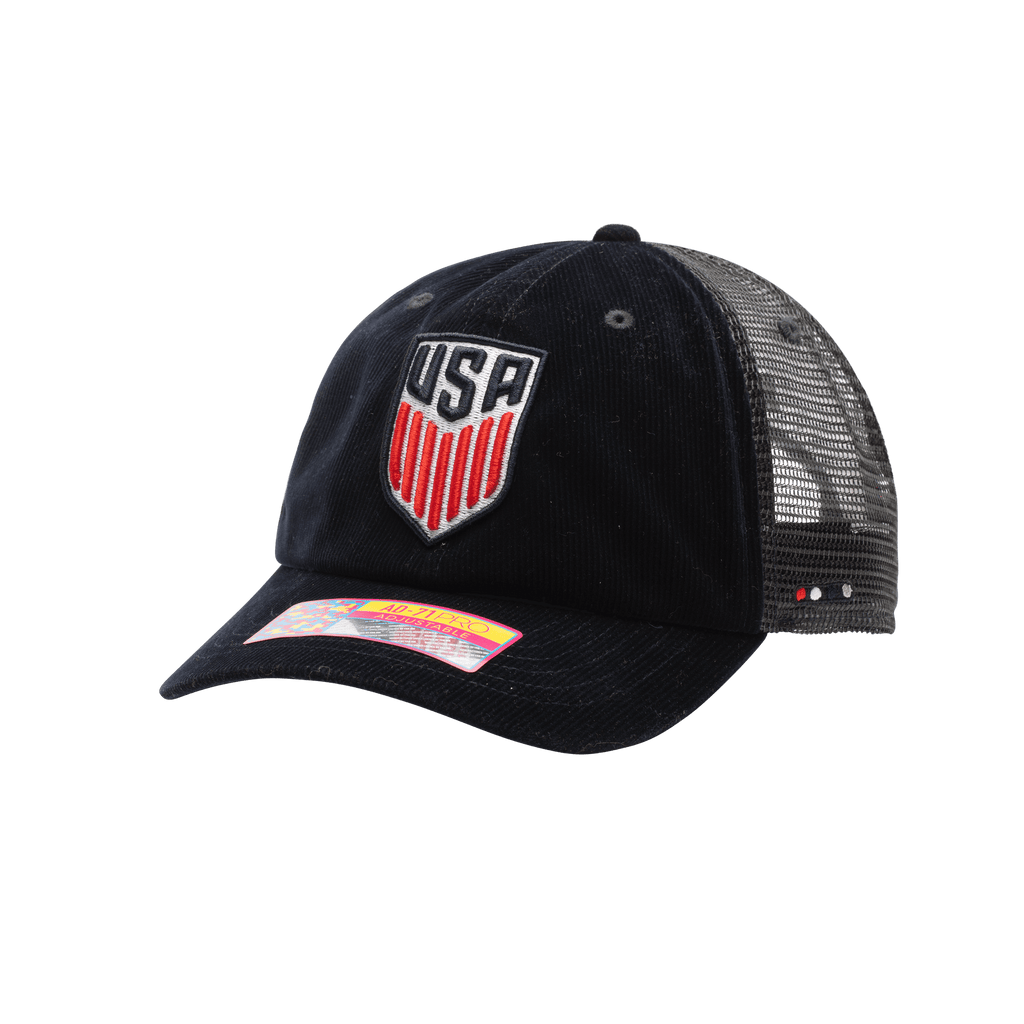 Fan Ink US SOCCER SIDELINE TRUCKER HAT product image 2, provided for visual reference and product detail review