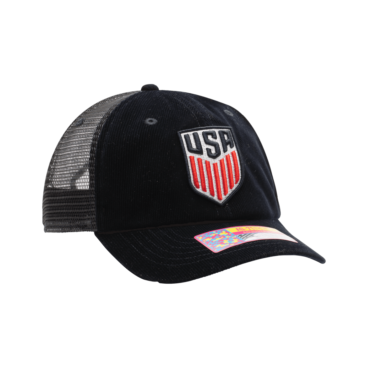 Fan Ink US SOCCER SIDELINE TRUCKER HAT product image 4, provided for visual reference and product detail review