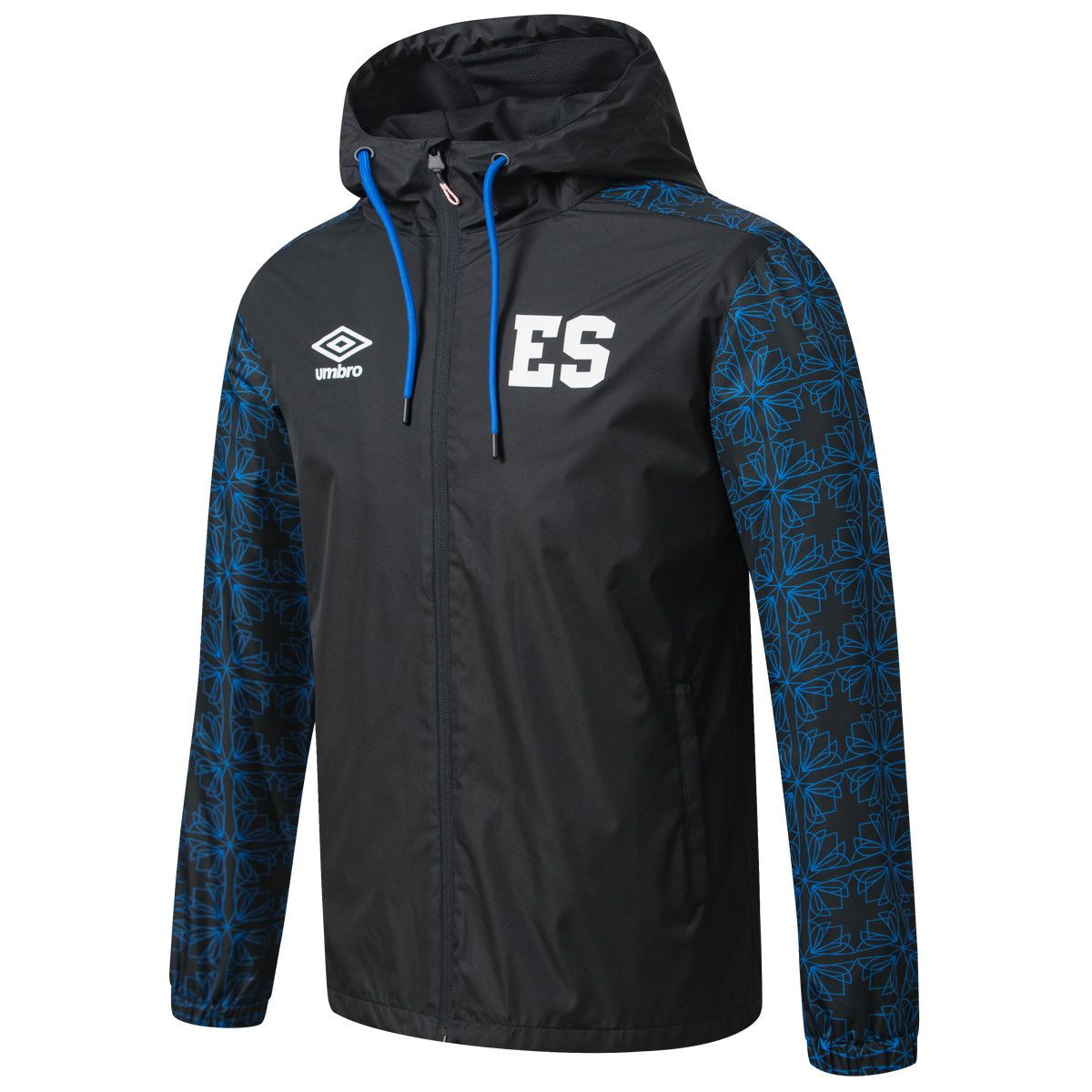 Umbro El Salvador Rain Jacket product image 1, provided for visual reference and product detail review