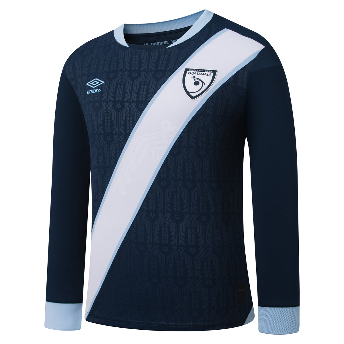 Umbro Guatemala Men Long Sleeve Away Jersey 25/26 product image 1, provided for visual reference and product detail review