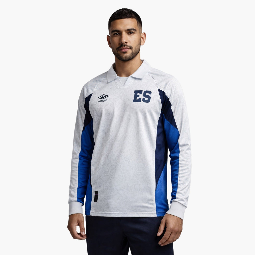 Umbro El Salvador Men Away Long Sleeve Jersey 2026 product image 1, provided for visual reference and product detail review