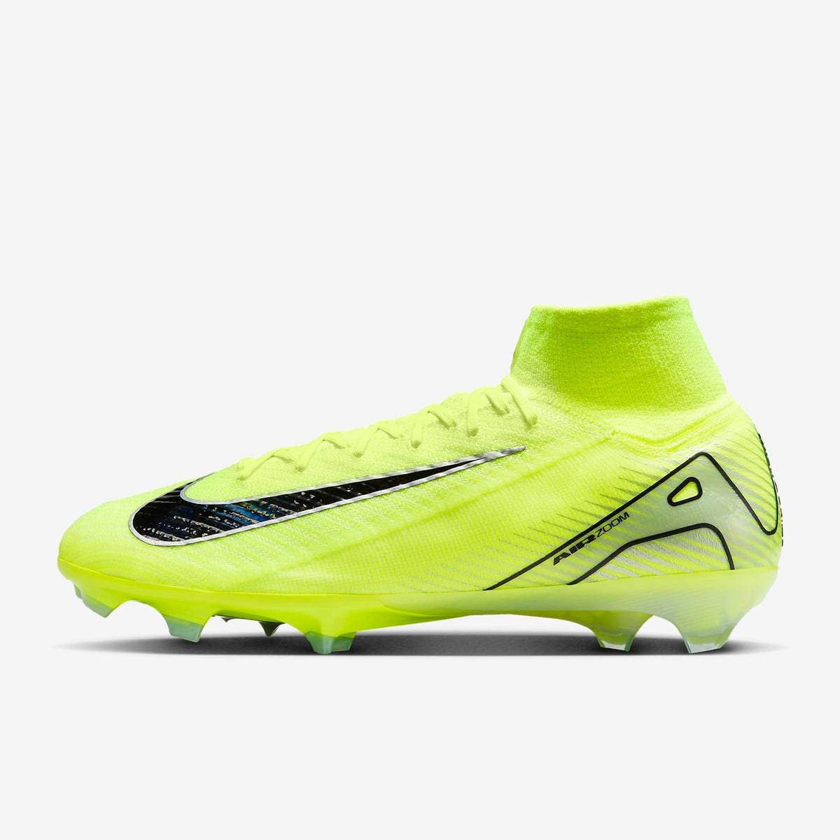 Nike Mercurial Superfly 10 Elite FG High-Top Soccer Cleats - Mad Voltage Pack product image 1, provided for visual reference