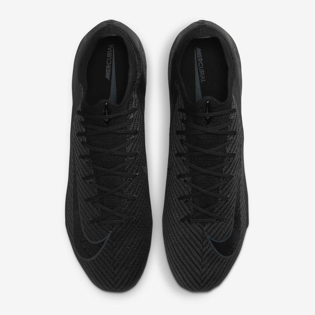 Nike Mercurial Vapor Elite Air Zoom Soccer Cleats - Black/Deep Jungle product image 4, provided for visual reference and