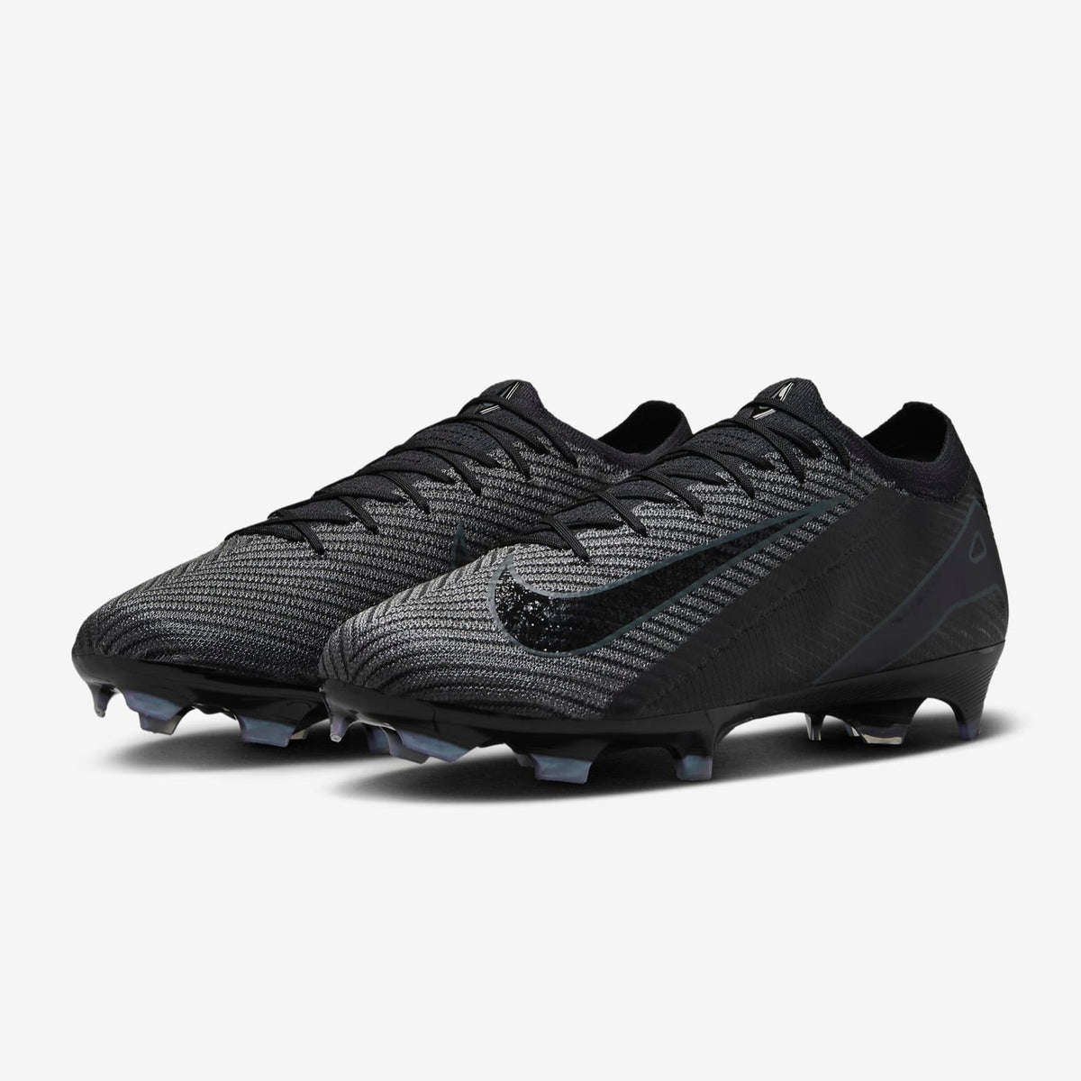 Nike Mercurial Vapor Elite Air Zoom Soccer Cleats - Black/Deep Jungle product image 5, provided for visual reference and