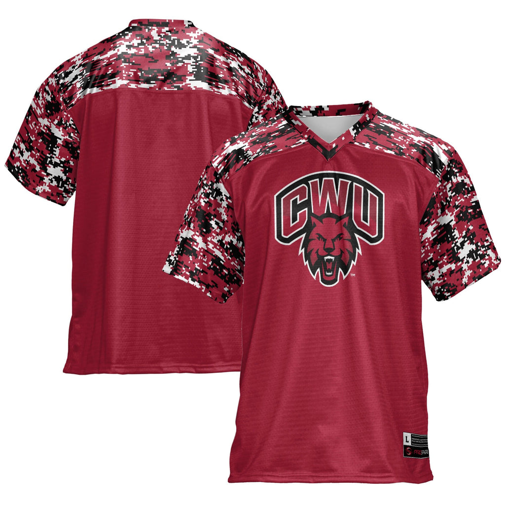 Central Washington Wildcats Football Jersey - Crimson product image 1