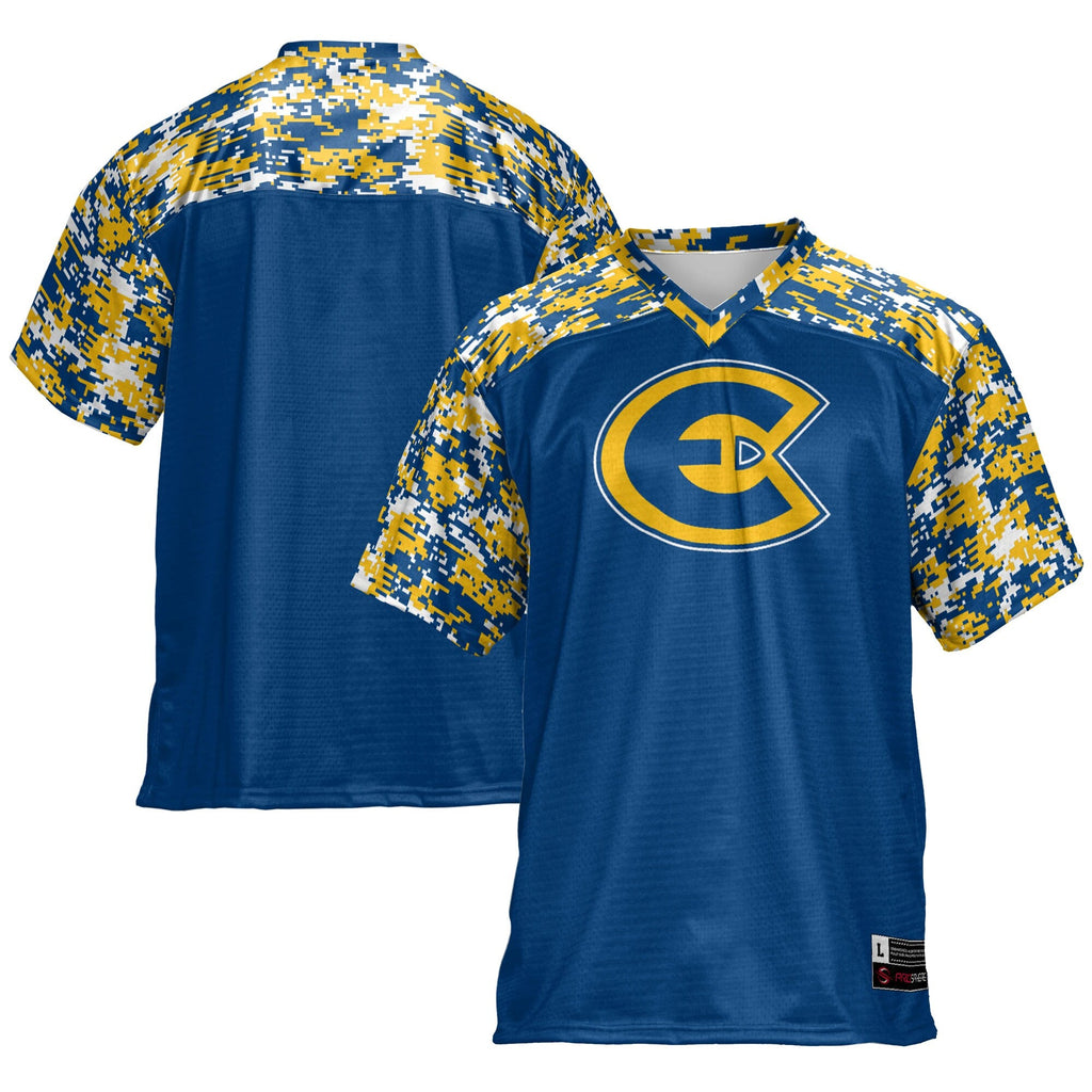 Wisconsin Eau Claire Blugolds Football Jersey - Navy product image 2