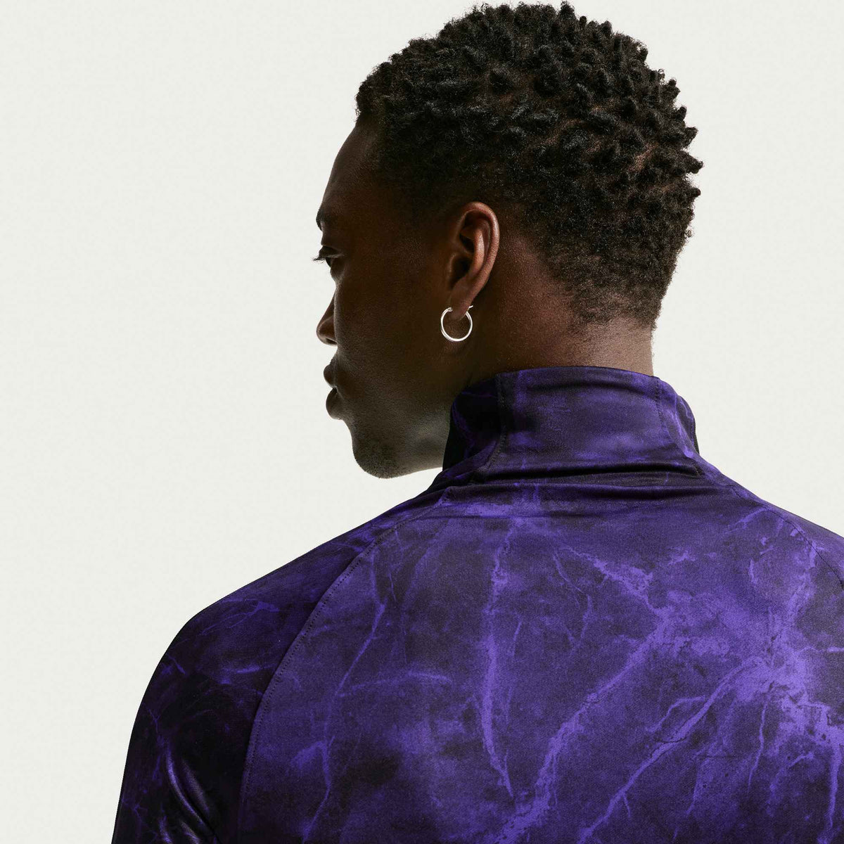 Nike FC Barcelona Strike Away Men Kobe Dri-FIT Soccer Knit Pre-Match Drill Top product image 3, provided for visual