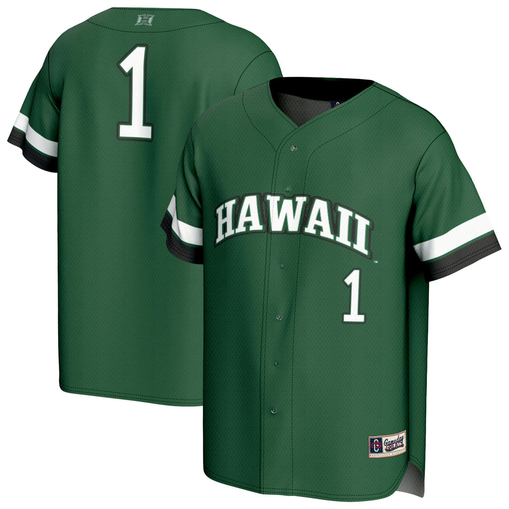 #1 Hawaii Rainbow Warriors Lightweight Collegiate Baseball product image 2