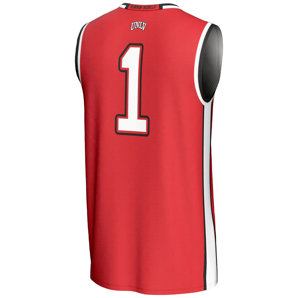 #1 UNLV Rebels Lightweight Basketball Jersey - Scarlet product image 4