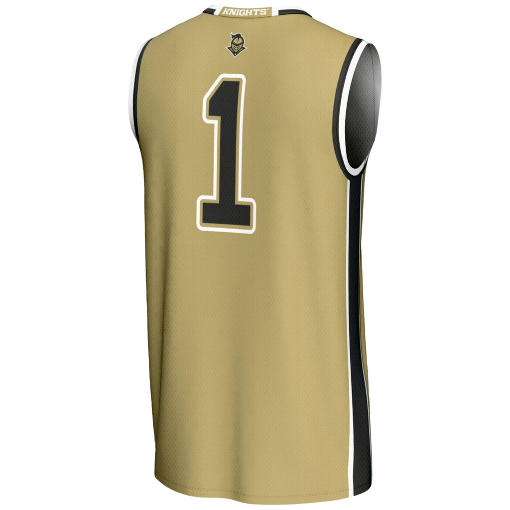 #1 UCF Knights Lightweight Basketball Jersey - Gold product image 4