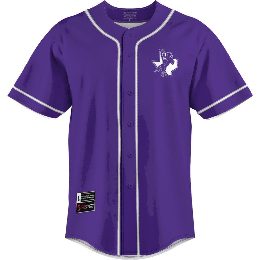 Tarleton State Texans Lightweight Baseball Jersey - Purple product image 3