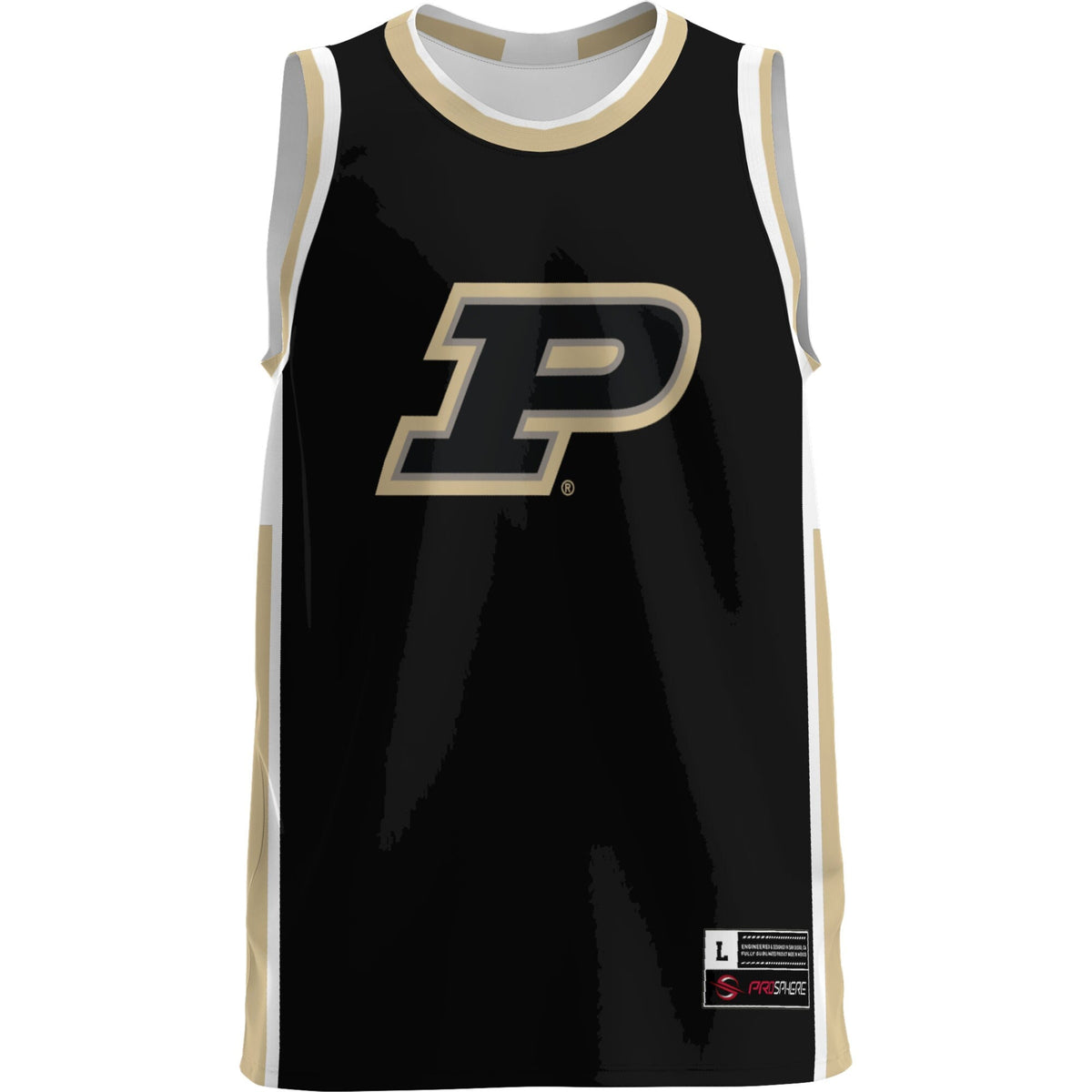 Purdue Boilermakers Lightweight Basketball Jersey - Gold product image 3