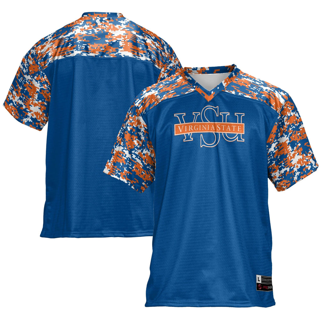 Virginia State Trojans Football Jersey - Blue product image 2