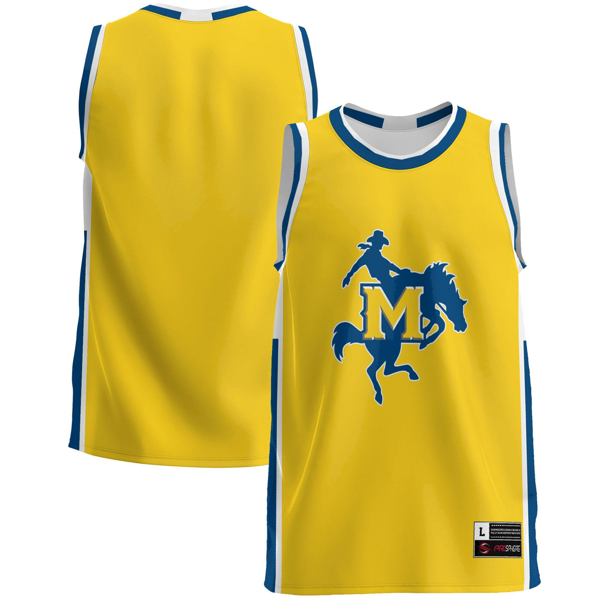 McNeese State Cowboys Lightweight Basketball Jersey - Blue product image 1
