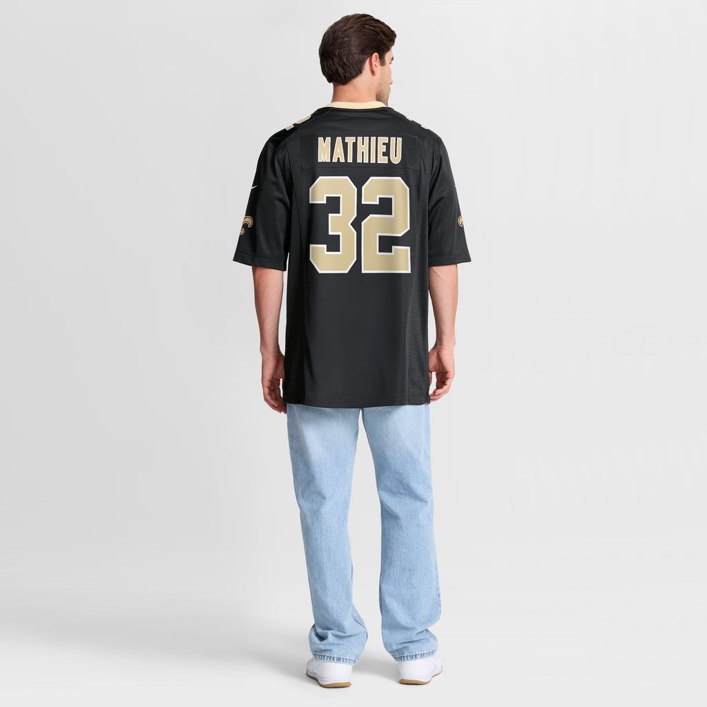 New Orleans Saints Tyrann Mathieu Nike White Game Jersey product image 14