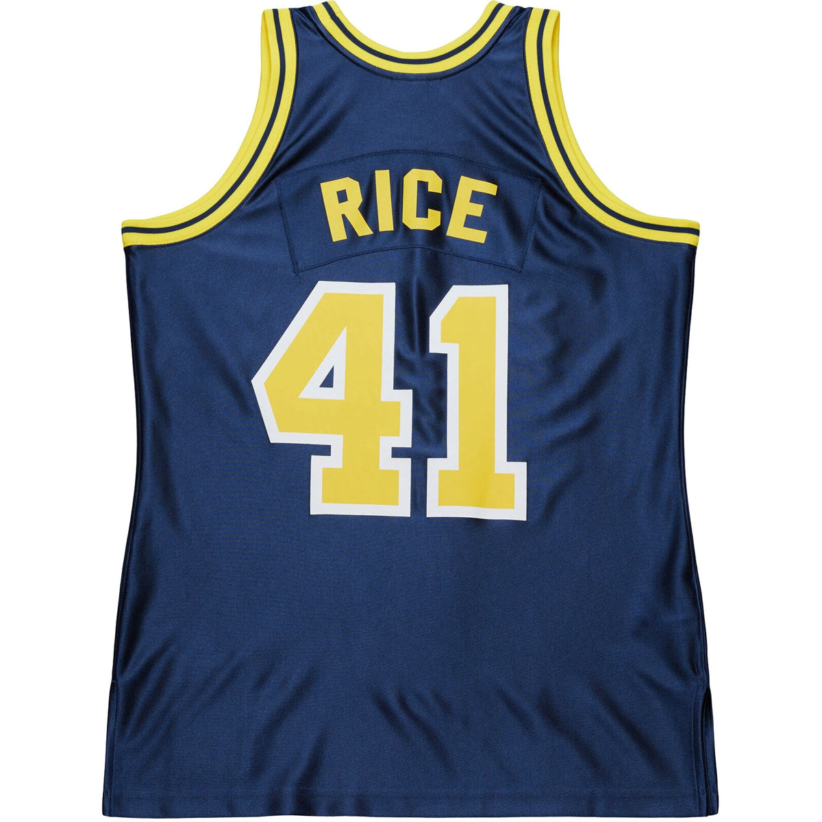 Glen Rice Navy Michigan Wolverines 1988/89 Authentic Jersey product image 4