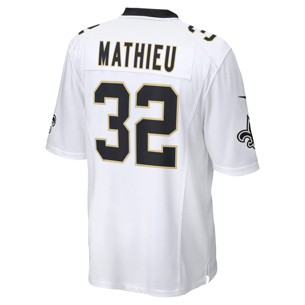 New Orleans Saints Tyrann Mathieu Nike White Game Jersey product image 3