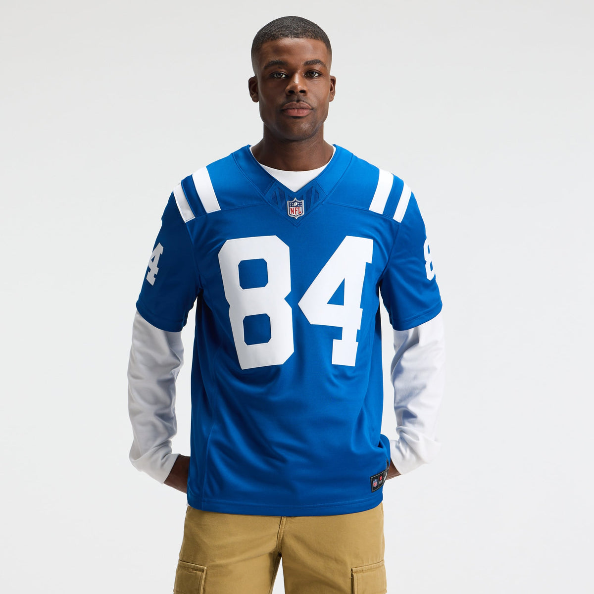 Indianapolis Colts Tyler Warren Nike White Vapor F.U.S.E. product image 8