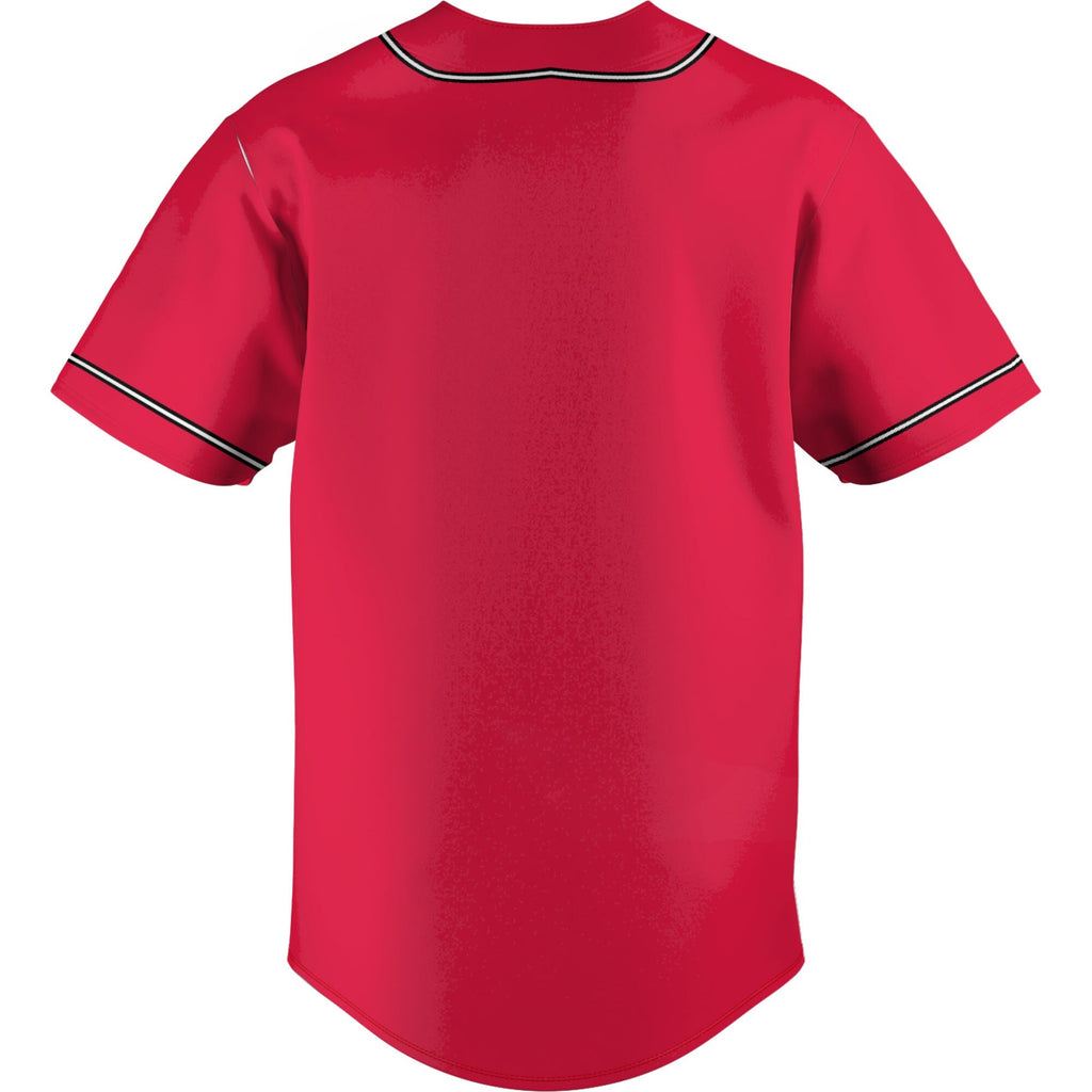Ball State Cardinals Lightweight Baseball Jersey - Cardinal product image 4