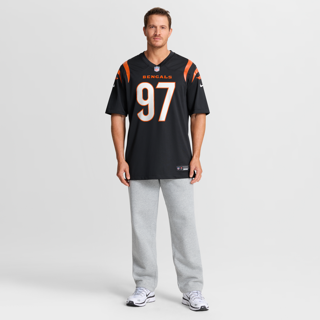 Cincinnati Bengals Dexter Lawrence II Nike Black Game Jersey product image 9