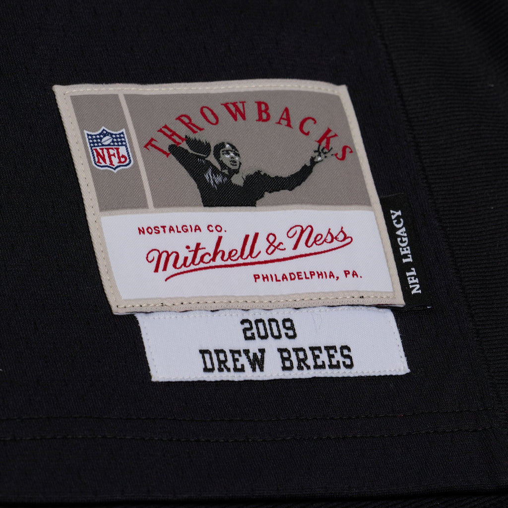 New Orleans Saints Drew Brees Mitchell & Ness Black 2009 product image 4