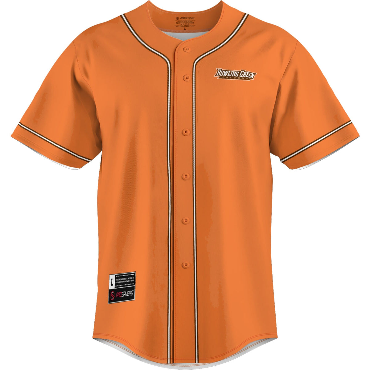 Bowling Green St. Falcons Lightweight Baseball Jersey product image 3