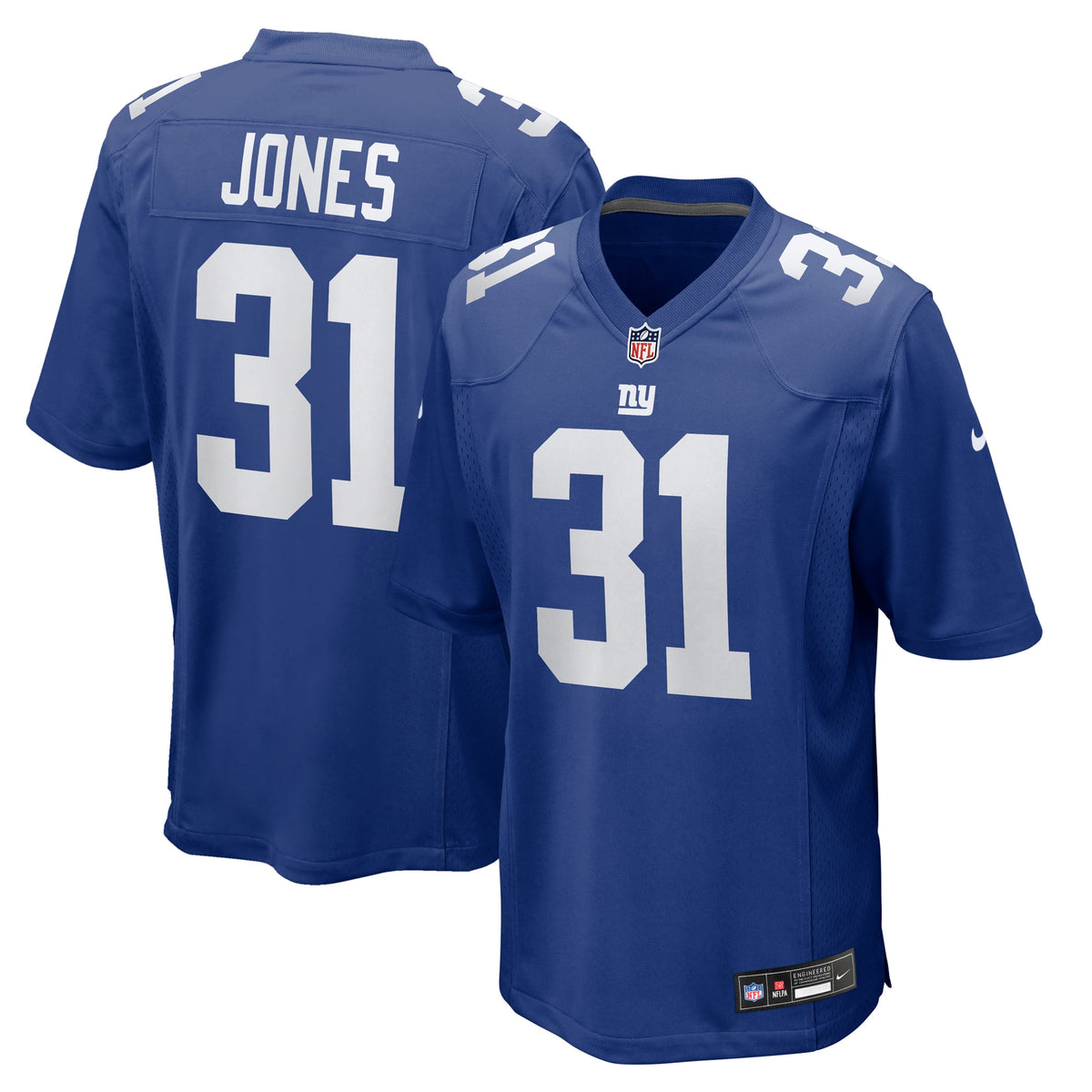 New York Giants Nic Jones Nike Royal Team Game Jersey product image 1