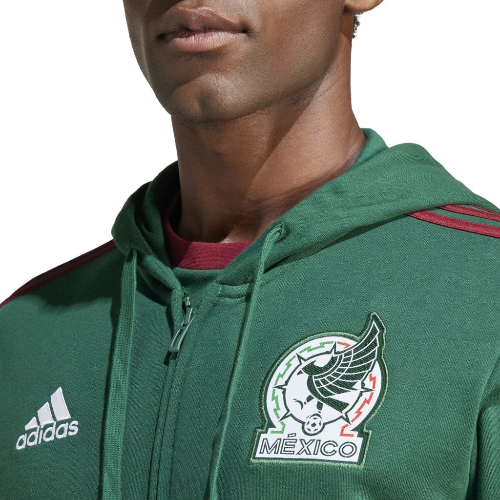 adidas Mexico DNA Men Full-Zip Hoodie product image 6, provided for visual reference and product detail review