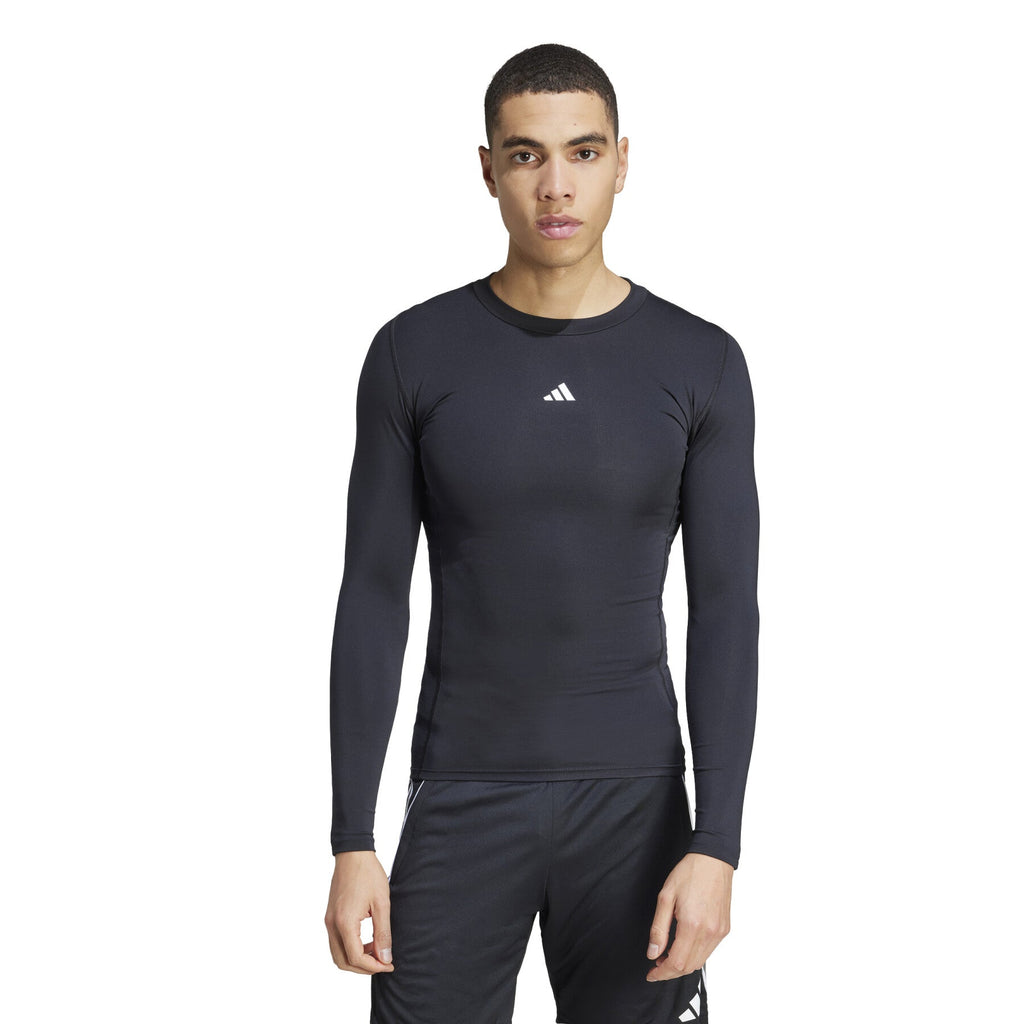 adidas Techfit Long Sleeve Compression Shirt product image 1, provided for visual reference and product detail review