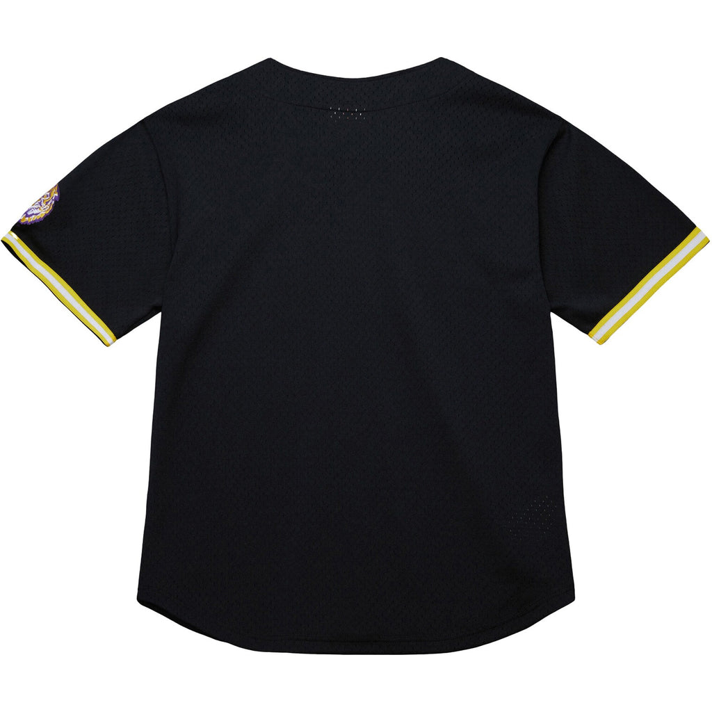LSU Tigers On The Clock Full-Button Fashion Jersey - Black product image 4