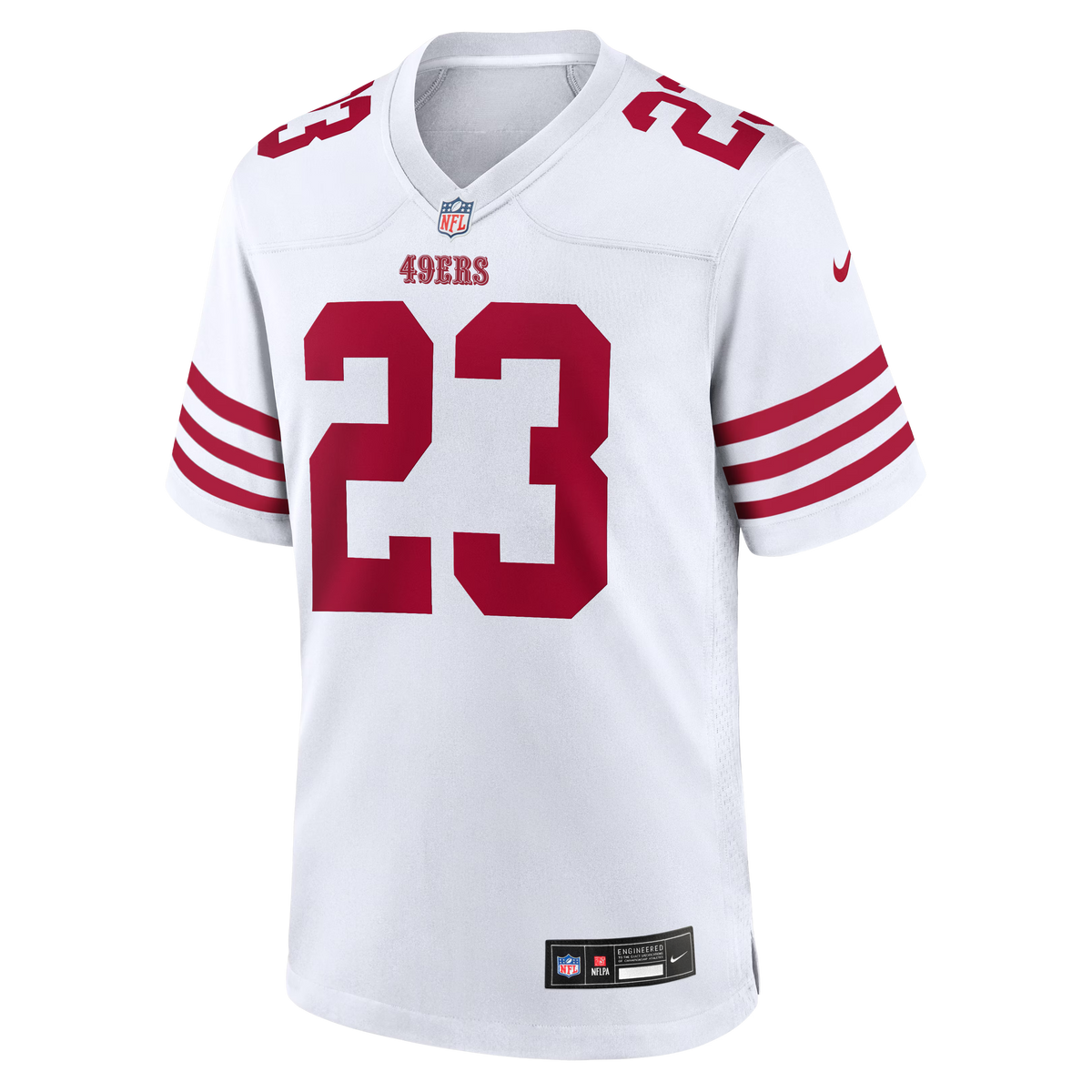 San Francisco 49ers Christian McCaffrey Nike White Game product image 6