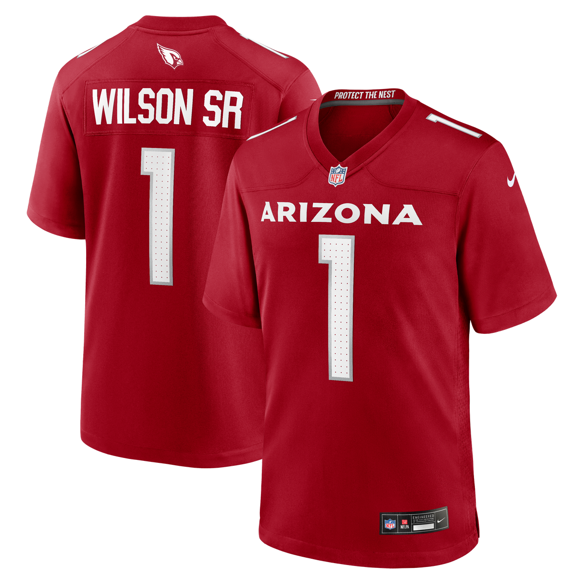 Arizona Cardinals Mack Wilson Nike Cardinal Team Game Jersey product image 1
