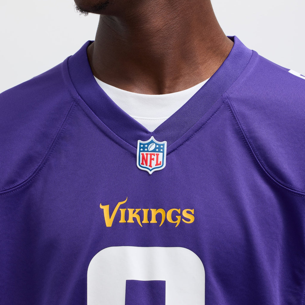 Minnesota Vikings J.J. McCarthy Nike White Alternate Game product image 13