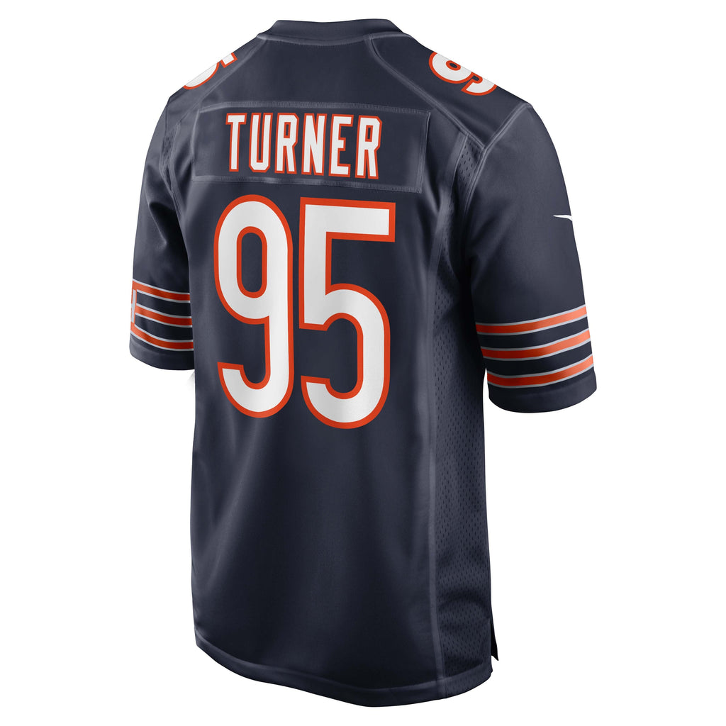 Chicago Bears Shemar Turner Nike Navy Team Game Jersey product image 3